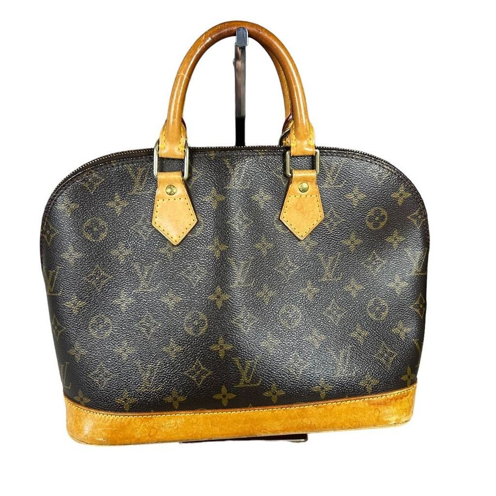 Authentic Louis Vuitton Alma PM Monogram Canvas Handbag (1998)